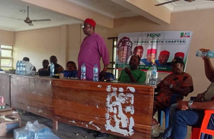 Ugboaja Inaugurates Renewed Hope Ambassadors in Orumba North, Rallies Support for Tinubu’s Re-election — Akelicious