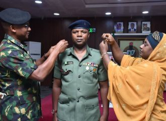 NYSC DG Decorates Aide, Shuaibu Muhammad, as Lieutenant Colonel in Abuja — Akelicious