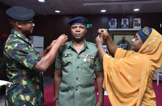 NYSC DG Decorates Aide, Shuaibu Muhammad, as Lieutenant Colonel in Abuja — Akelicious