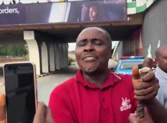 Outrage as Man Displays Alleged Rod Used by Road Safety Officer in Abuja — Akelicious