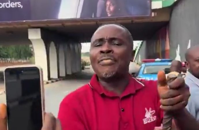 Outrage as Man Displays Alleged Rod Used by Road Safety Officer in Abuja — Akelicious