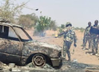 Troops Restore Traffic Along Magumeri–Gubio Road After Terrorists Burn Vehicles in Borno — Akelicious