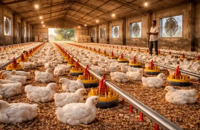 Broiler Farming Profit Per Bird in India: Real Cost, Income and Net Profit Calculation