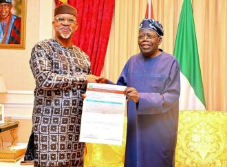 Dapo Abiodun Presents APC Ogun East Senatorial Result to President Tinubu — Akelicious