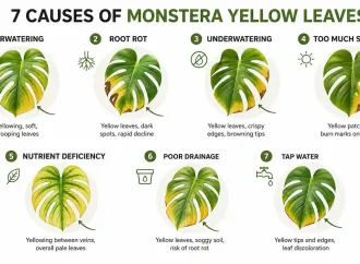 Monstera Leaves Turning Yellow? 7 Causes + Easy Fixes (Stop Root Rot Fast)