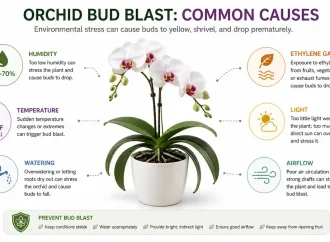 Orchid Bud Blast: 9 Hidden Reasons Buds Fall Off Before Blooming (+ Fixes That Work)