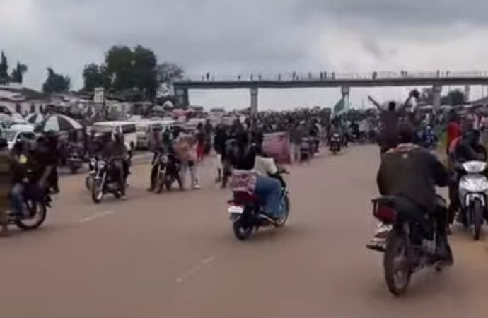 Form “Bandits Must Go” To “Tinubu Must Go” Protest, Youths Takeover Abuja — Akelicious