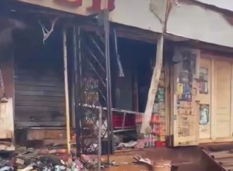 Panic in Independence Layout as Fire Guts Supermarket Near Loma Linda Estate, Enugu — Akelicious