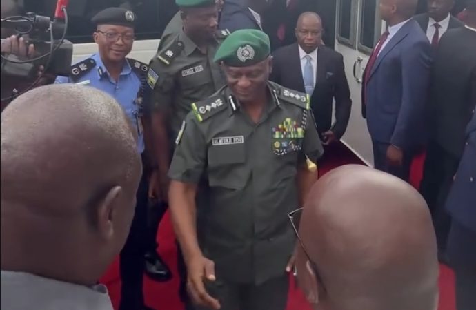 IGP Tunji Disu Arrives Enugu for Commissioning of First Regional DNA Forensics Centre — Akelicious