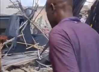 Panic as Uncompleted Building Crashes in Port Harcourt, Rescue Efforts Ongoing — Akelicious