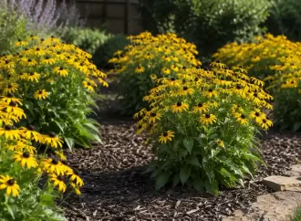 Black-Eyed Susan Spacing & Grid Layouts (Rudbeckia)