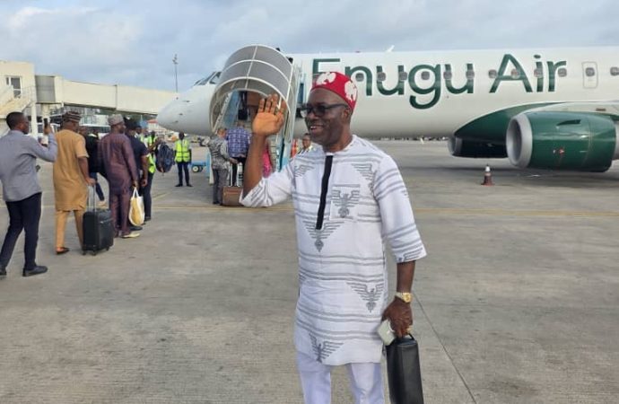 “Nkea Bu Nke Anyi” – Governor Charles Soludo Boards Enugu Air — Akelicious