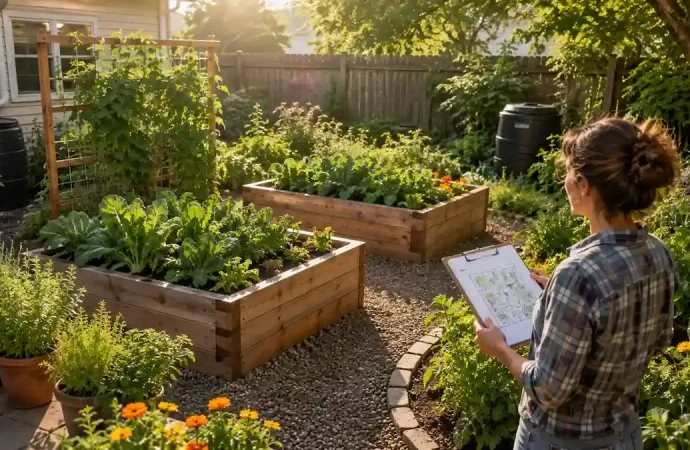 How to Plan a Garden in a Small Backyard (Step-by-Step Guide)